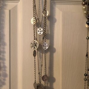 Final*Premier Designs Multi Layer Coin Necklace